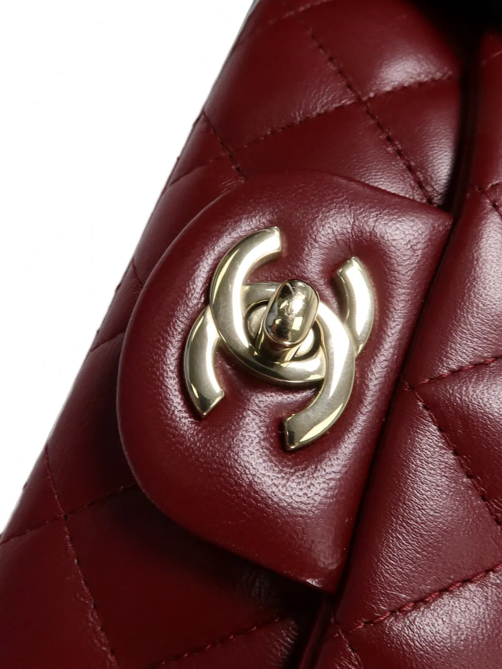 CHANEL Pre-Owned 17 Mini Classic schoudertas Rood