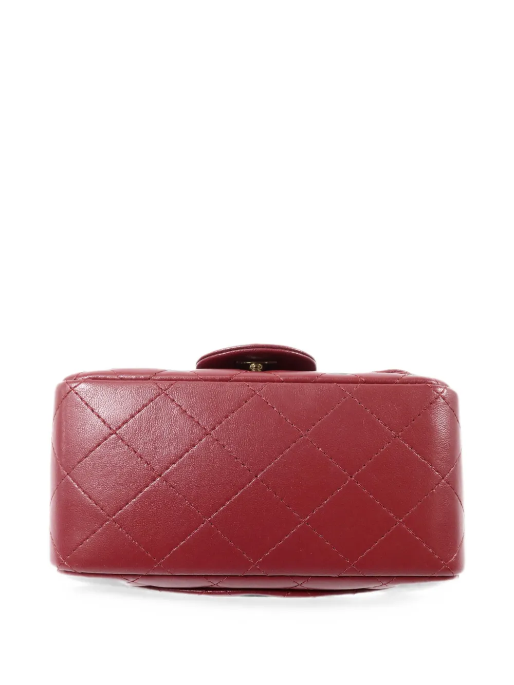CHANEL Pre-Owned 17 Mini Classic schoudertas Rood