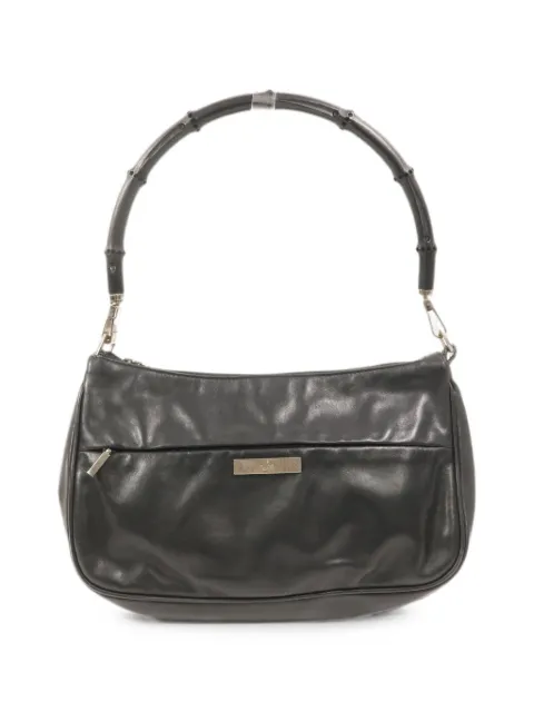 Gucci Pre-Owned 2000's 뱀부 숄더 백