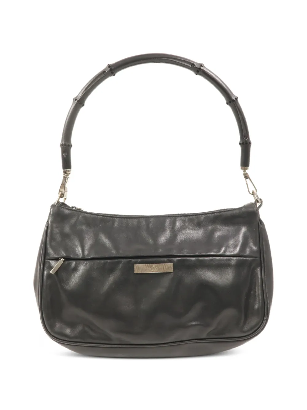 Gucci Pre-Owned 2000's Bamboo shoulder bag - Schwarz