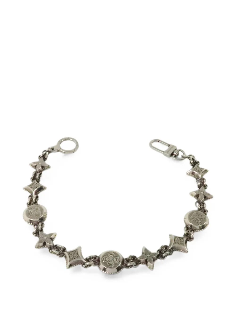 Louis Vuitton Pre-Owned 2024 Monogram chain bag charm - Silber