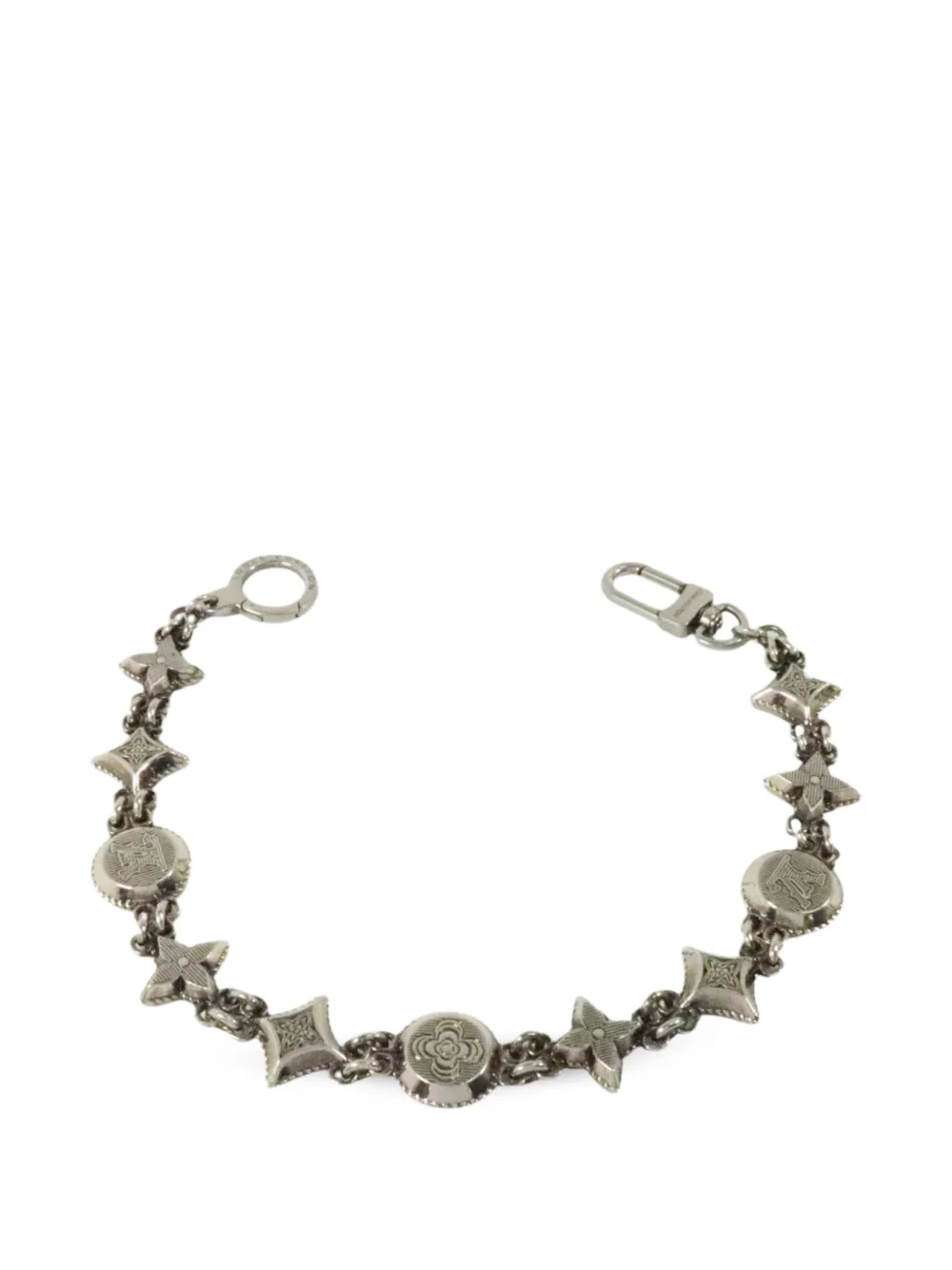 Louis Vuitton Pre-Owned 2024 Monogram chain bag charm - Silber