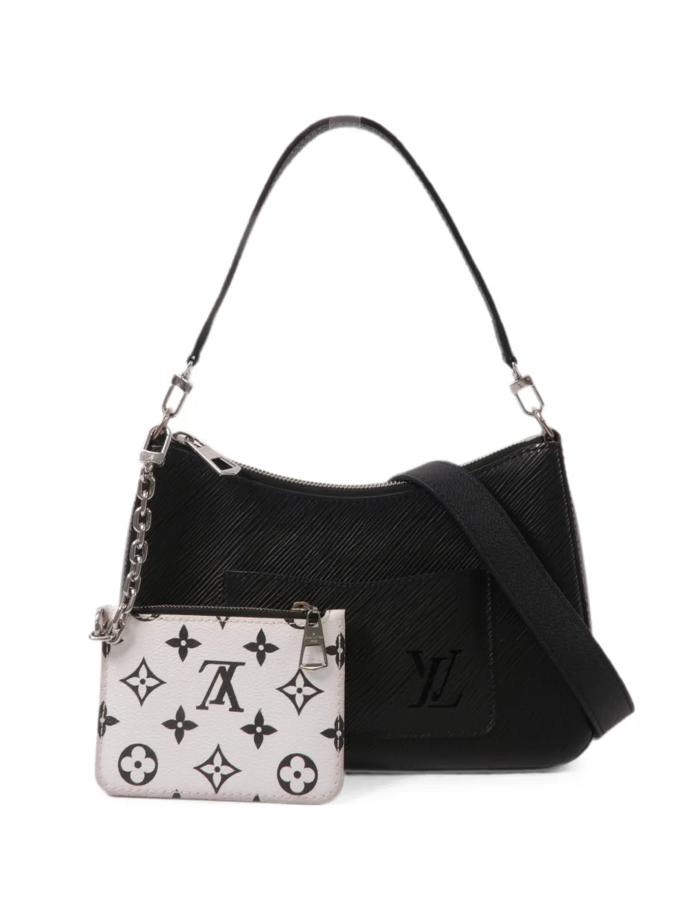 Louis Vuitton Pre-Owned 2021 small Marelle shoulder bag - Black