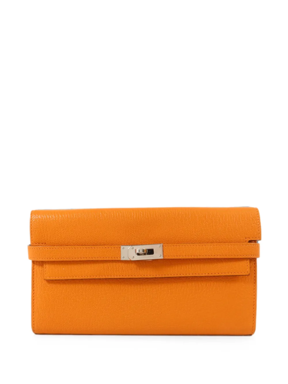 Hermès Pre-Owned 2014 Kelly Long wallet - Orange