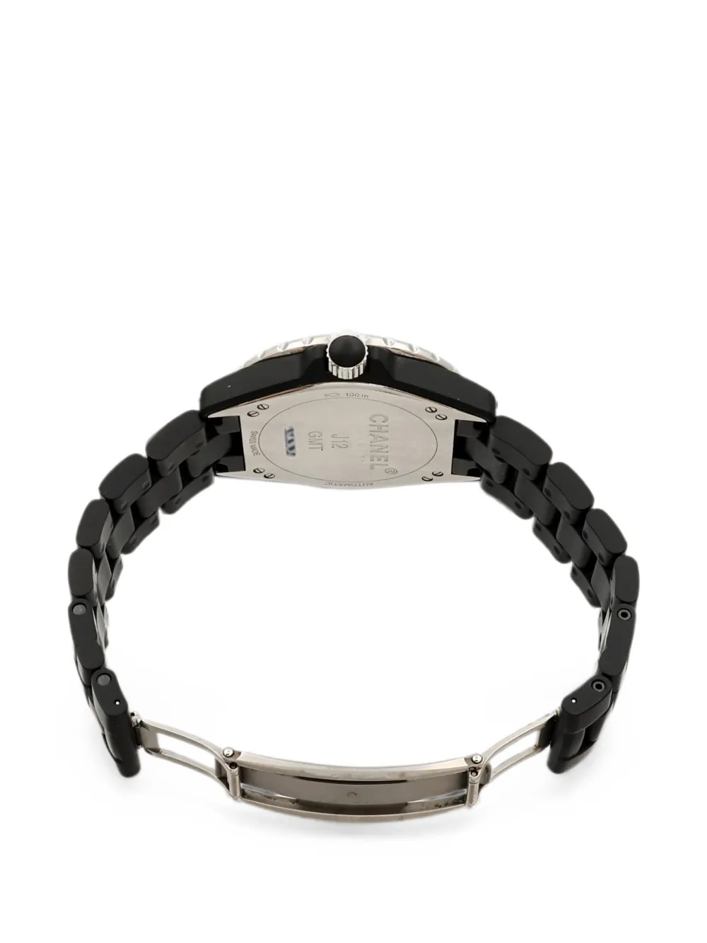 Chanel Pre-owned J12 GMT 41mm Watch in Black, view 5