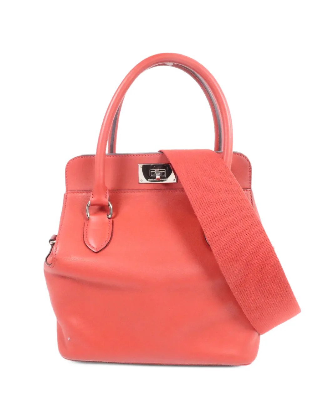 Hermès Pre-Owned 2017 Tool Box 20 small shoulder bag - Rosso