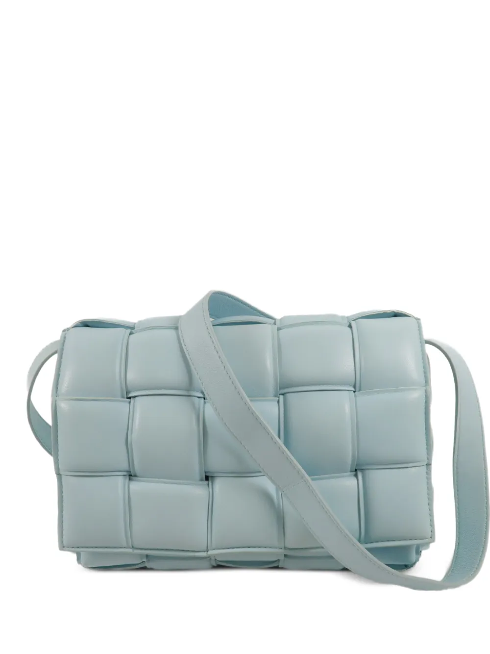 Bottega Veneta Pre-Owned 2021 gesteppte Cassette Schultertasche - Blau
