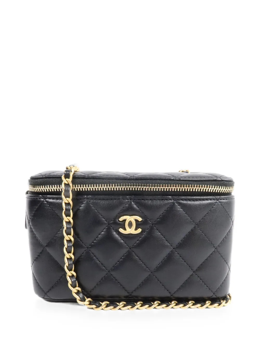 CHANEL Pre-Owned interlocking-CC crossbody bag - Nero