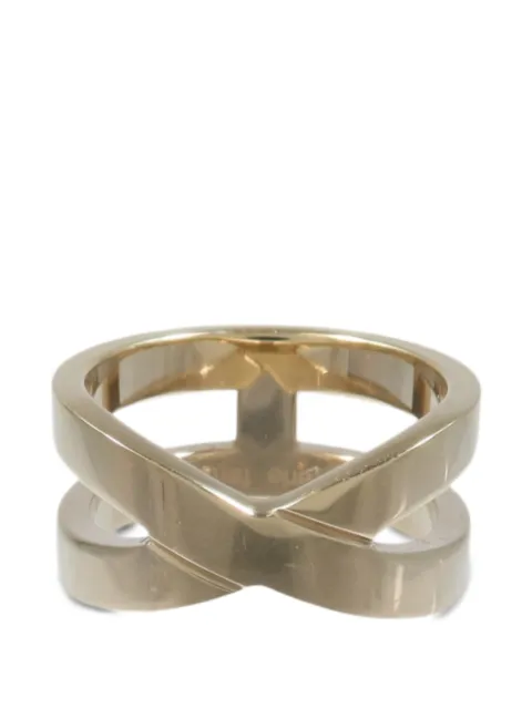 Hermès Pre-Owned criss-cross scarf ring