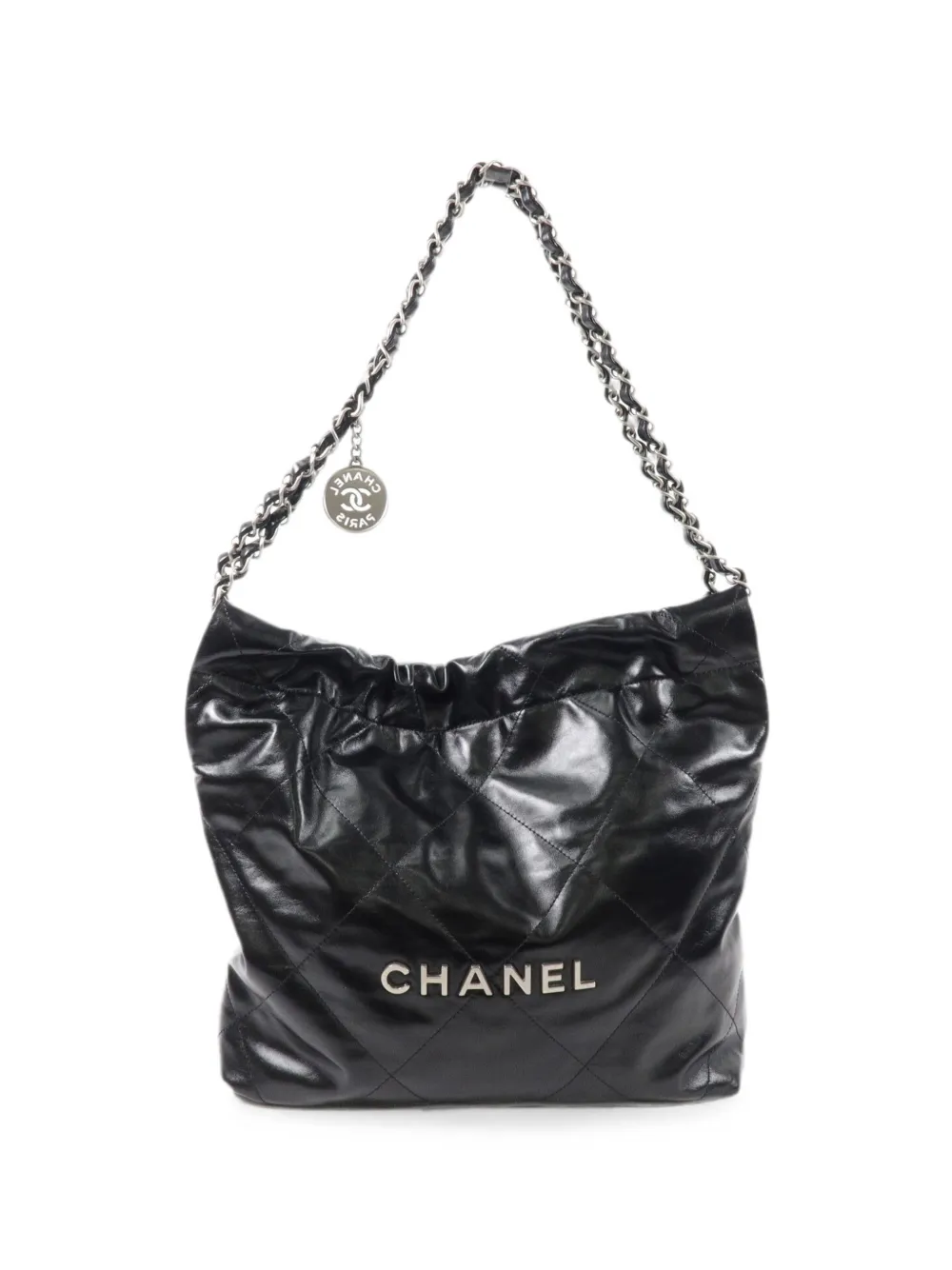 CHANEL Pre-Owned 22 Small Chain shoulder bag - Black