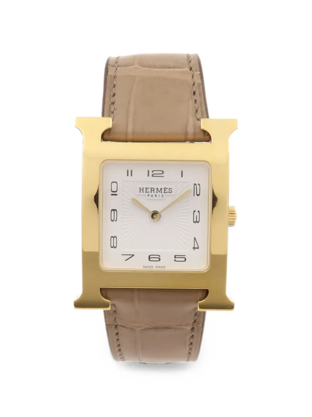 Hermès Pre-Owned 2022 H Watch 35mm watch - Weiß