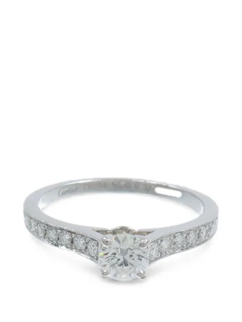 Cartier anillo Solitaire 1895 con diamante