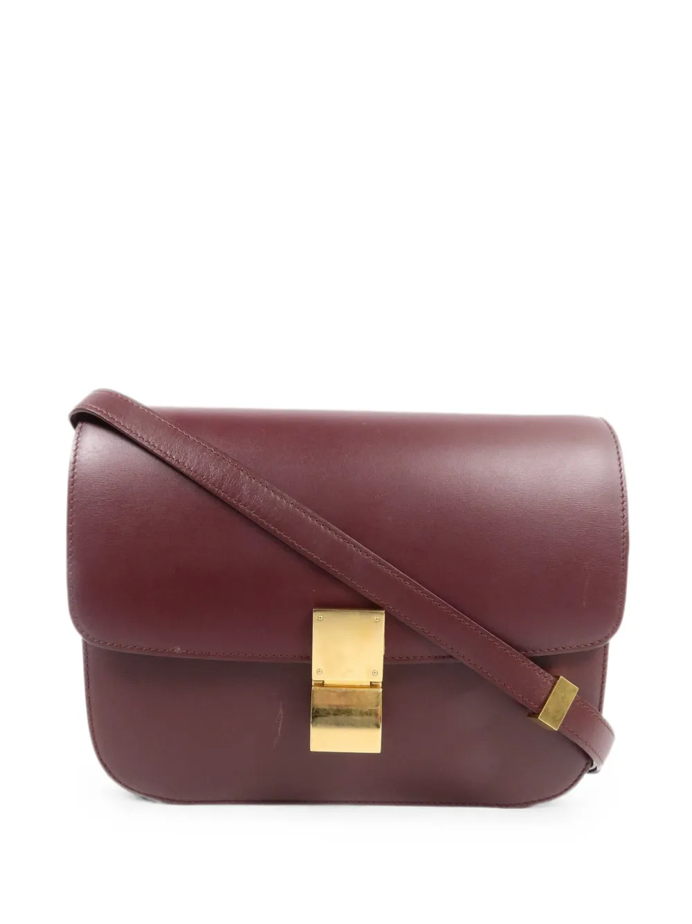 Celine Pre-Owned Classic Box shoulder bag - Rosso