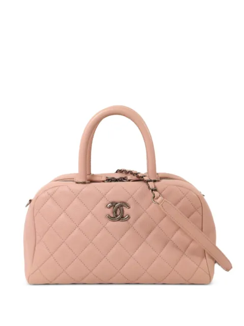 CHANEL Pre-Owned CC quilted two-way handbag