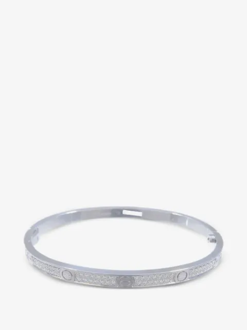 Cartier браслет Love с бриллиантами