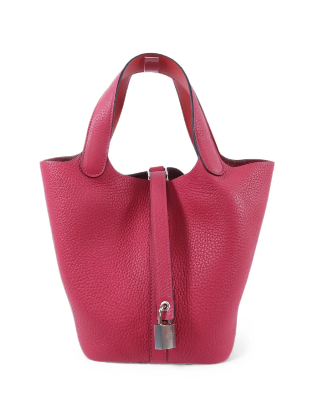 Hermès Pre-Owned PM Picotin leather tote bag - Pink