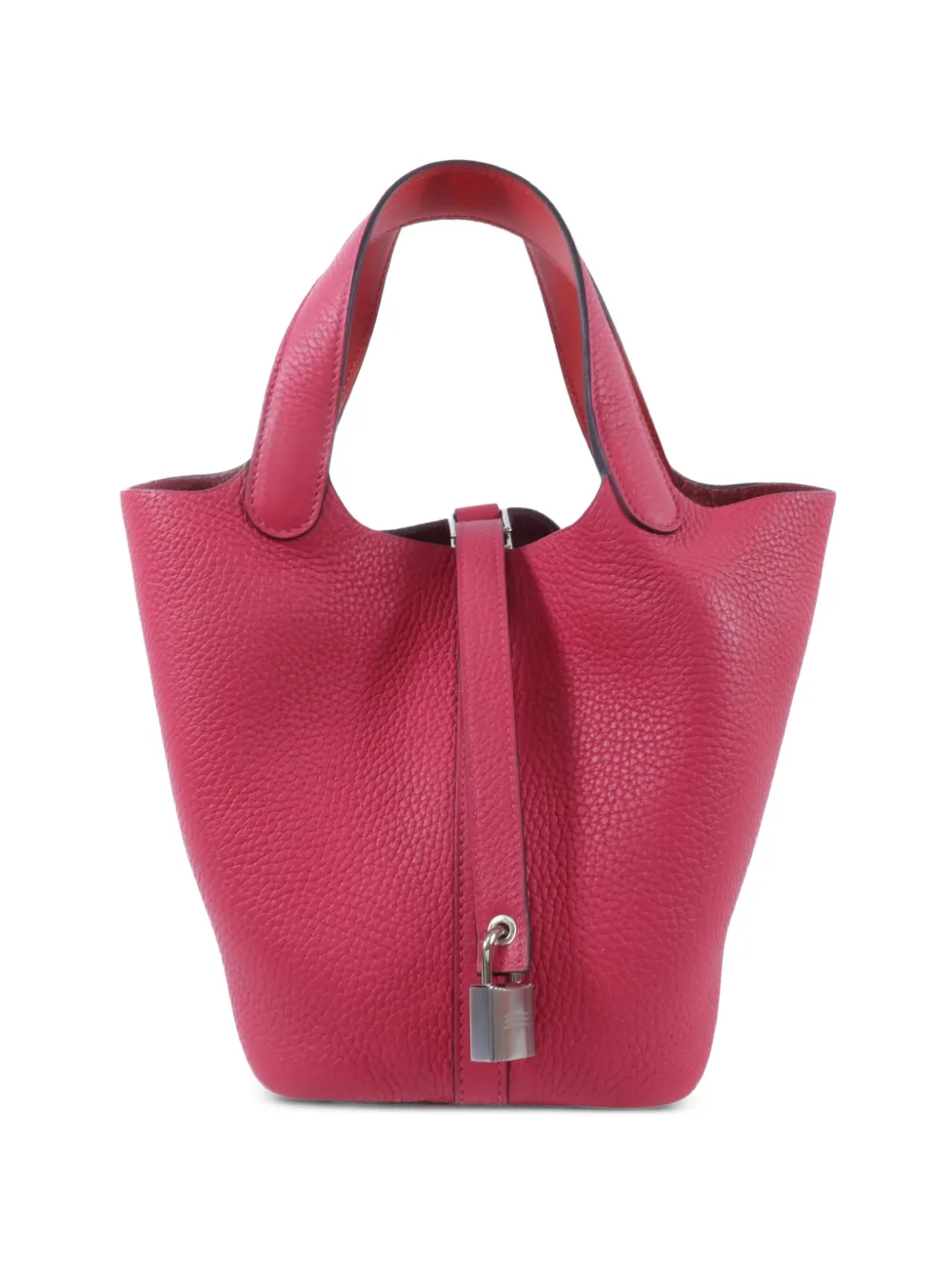 Hermès Pre-Owned PM Picotin leather tote bag - Rosa