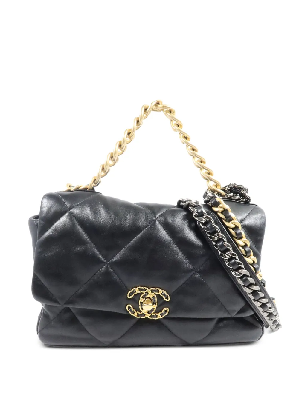 CHANEL Pre-Owned medium Chanel 19 two-way handbag - Nero