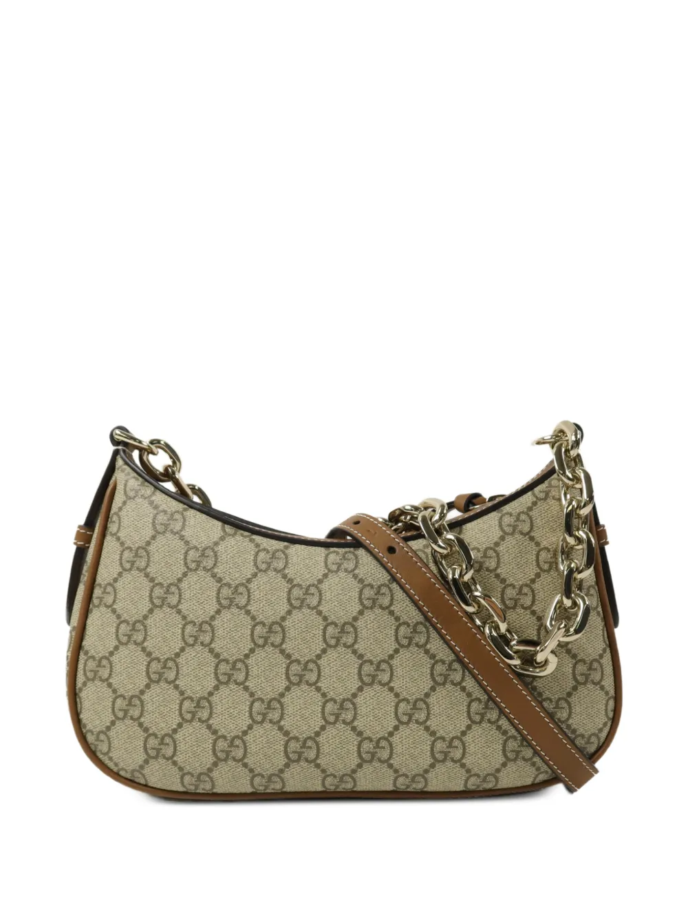 Gucci Pre-Owned small GG-pattern two-way handbag - Toni neutri