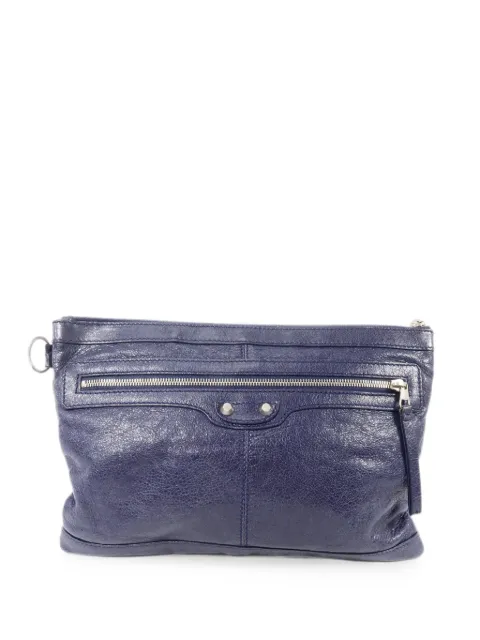 Balenciaga Pre-Owned Motocross Classic clutch bag