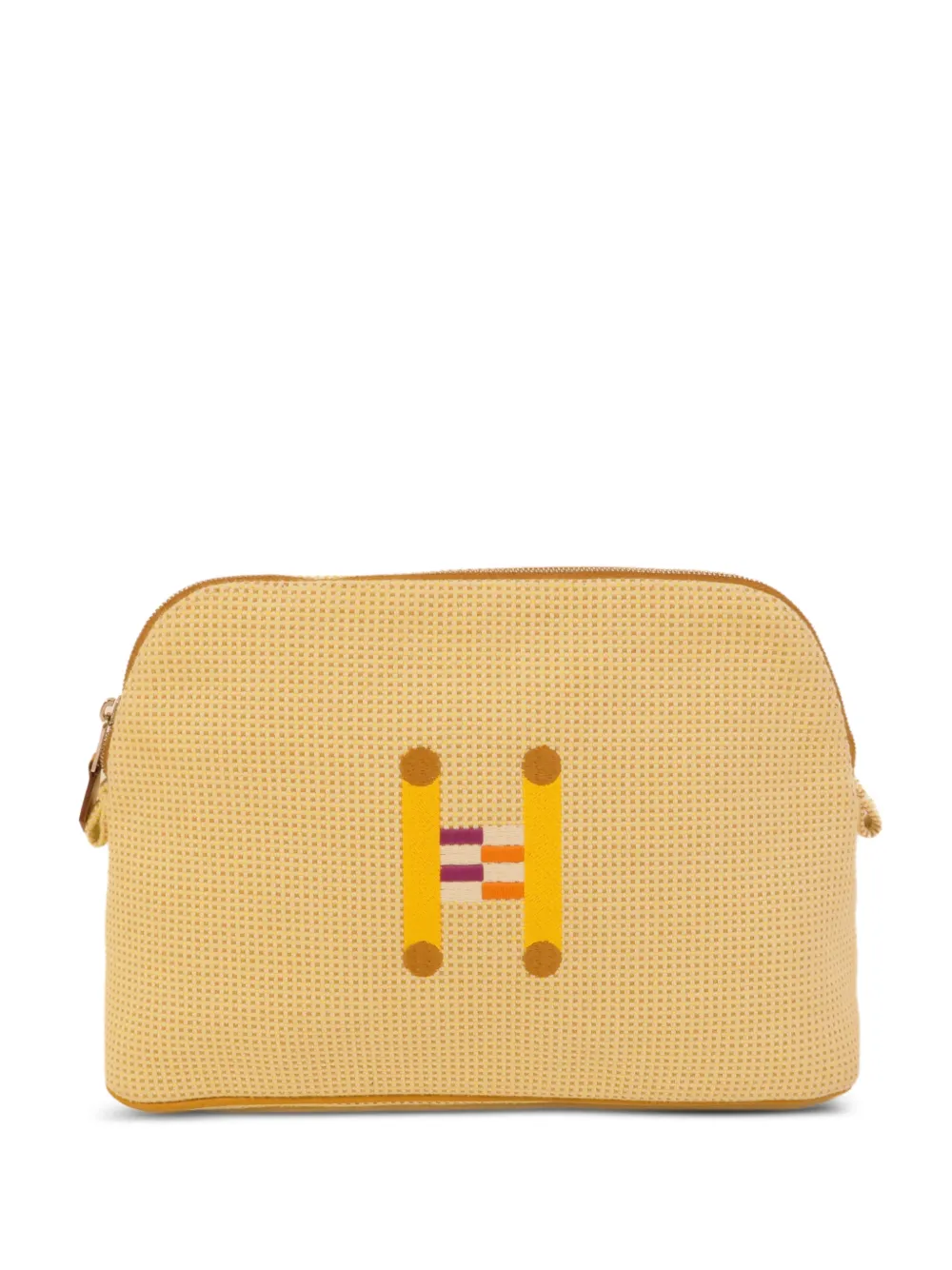 Hermès Pre-Owned medium Bolide Crazy H clutch bag - Toni neutri