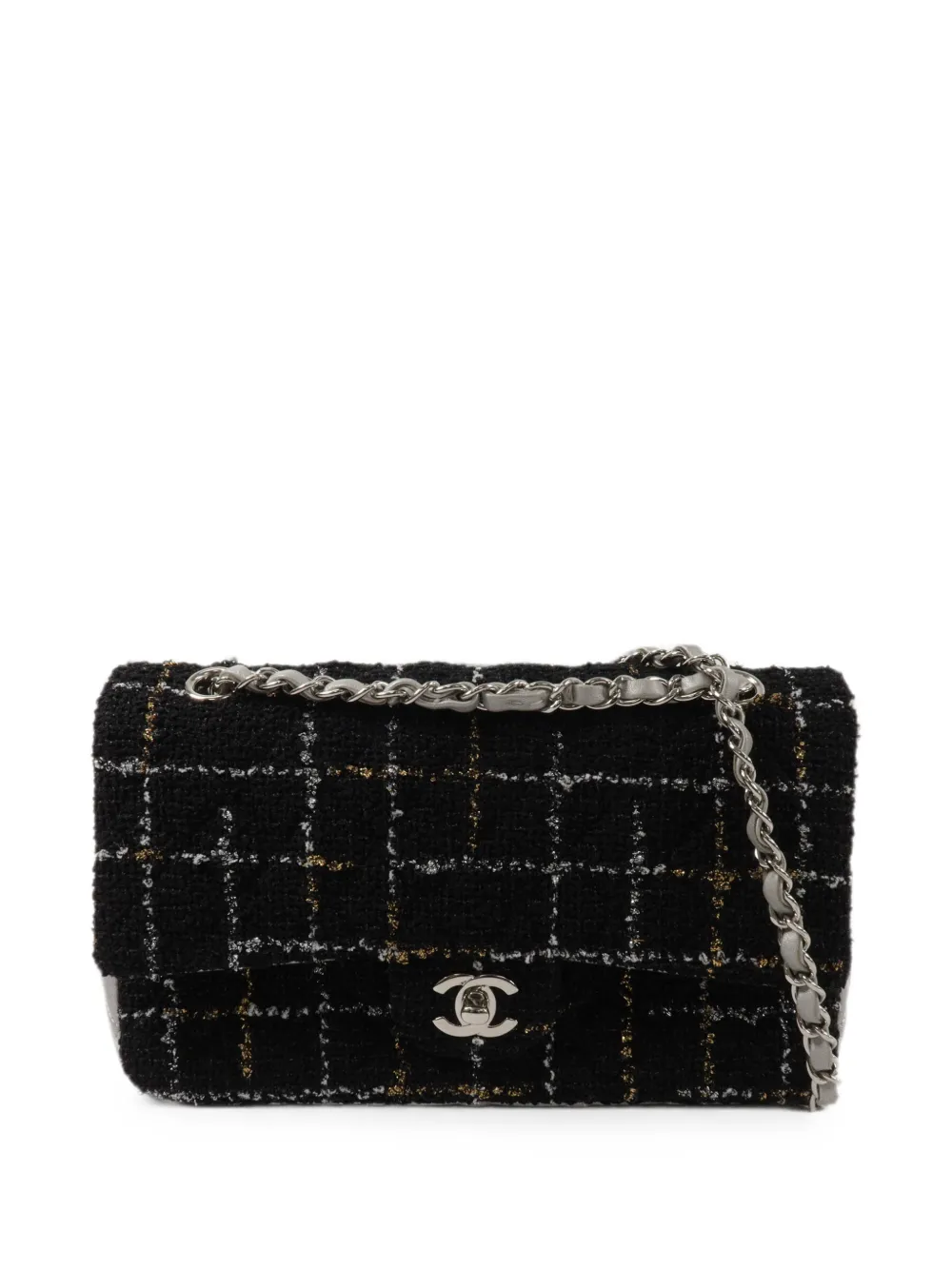 CHANEL Pre-Owned Classic Flap tweed shoulder bag - Nero