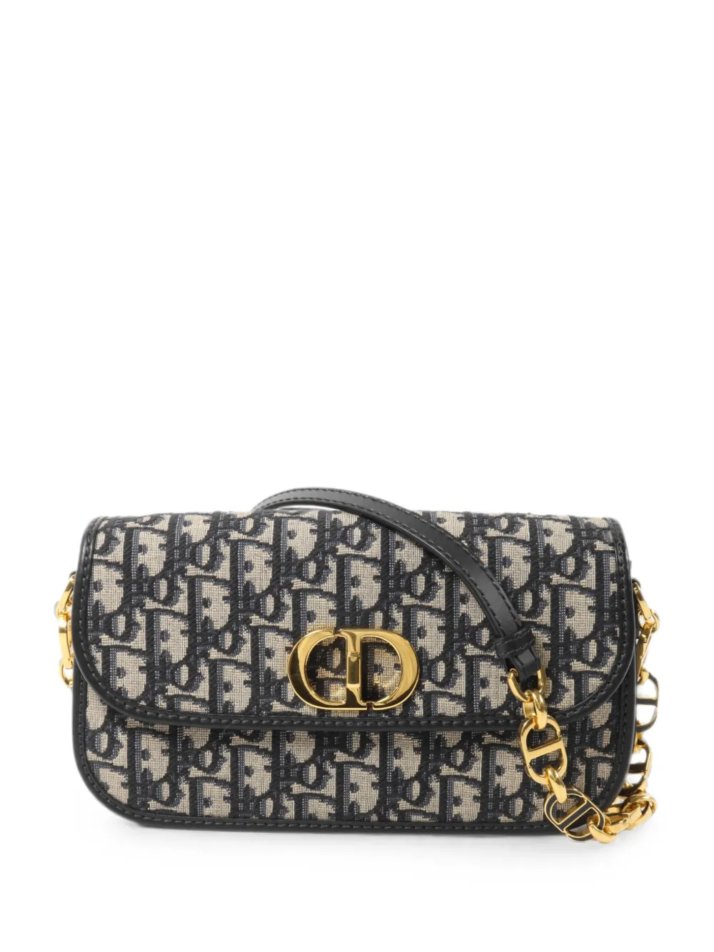 Christian Dior Pre-Owned 30 Montaigne Avenue chain shoulder bag - Blu