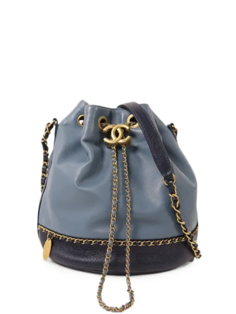 CHANEL Pre-Owned CC chain-strap bucket bag
