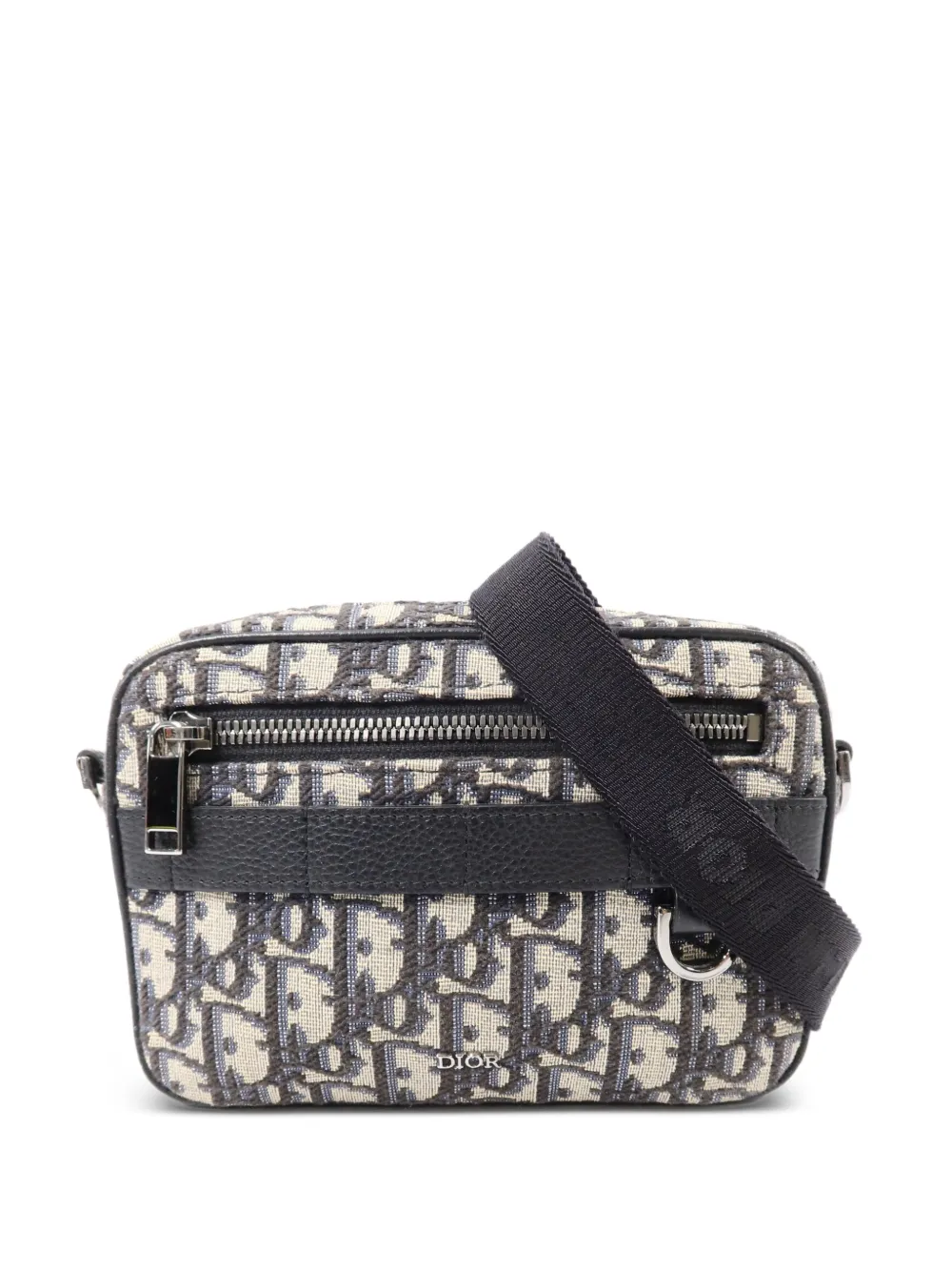 Christian Dior Pre-Owned Oblique Safari mini shoulder bag - Nude
