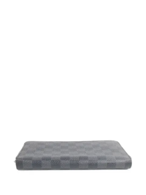 Louis Vuitton Pre-Owned Damier Graphite Zippy Organizer long wallet