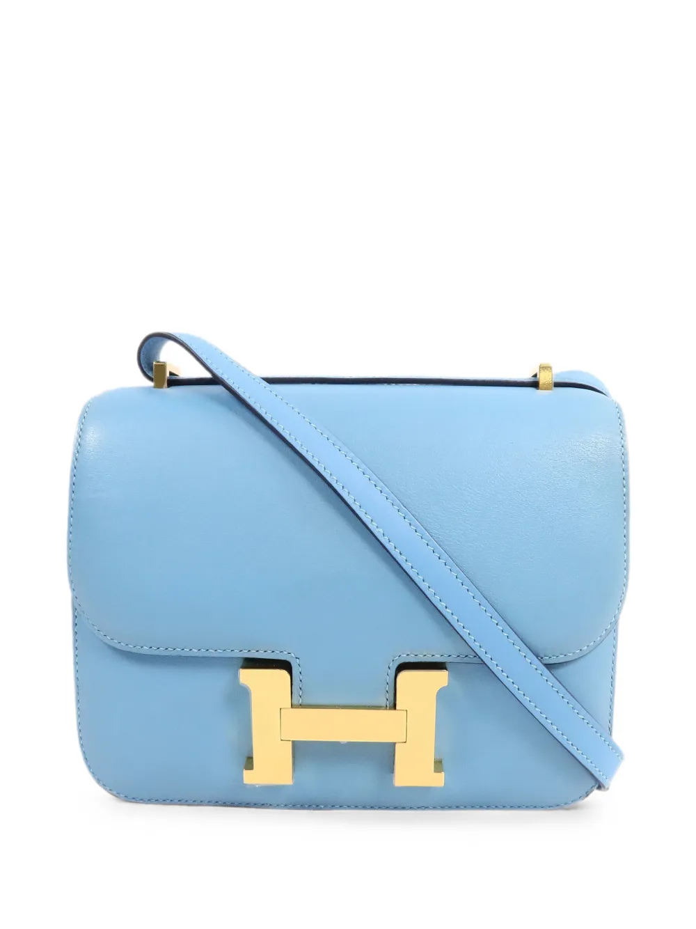 Hermès Pre-Owned mini Constance shoulder bag - Blau