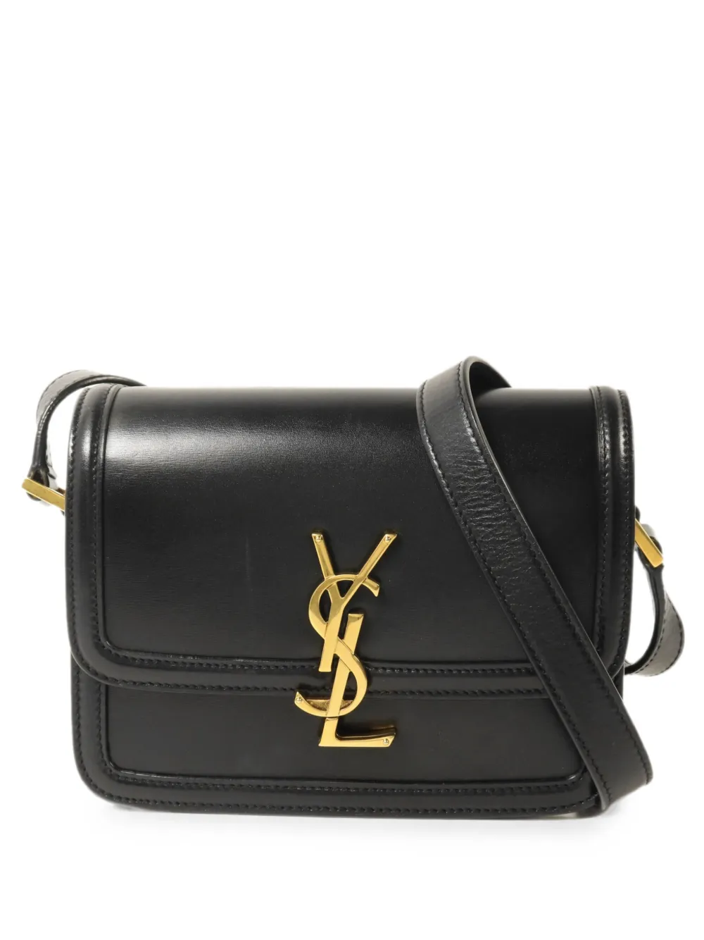 Saint Laurent Pre-Owned small Solferino shoulder bag - Nero