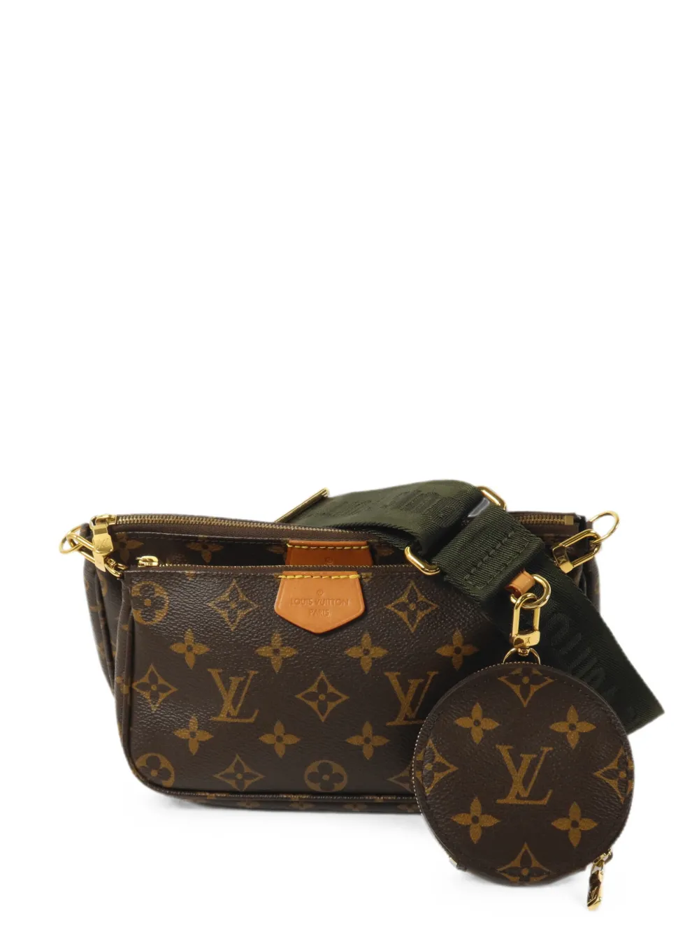 Louis Vuitton Pre-Owned Multi Pochette Accessoires Monogram canvas shoulder bag - Marrone