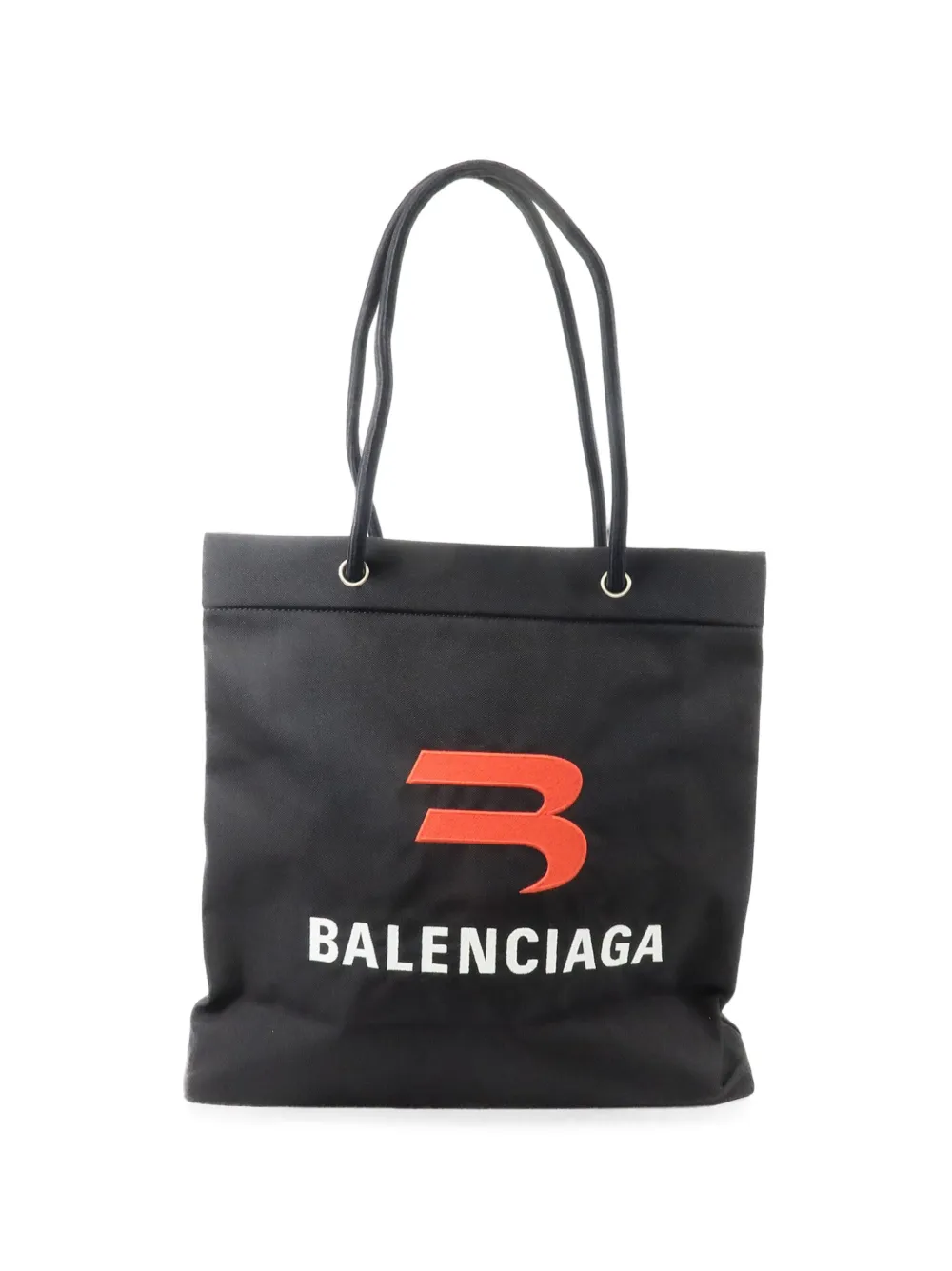 Balenciaga Pre-Owned Explorer logo-print tote bag - Schwarz