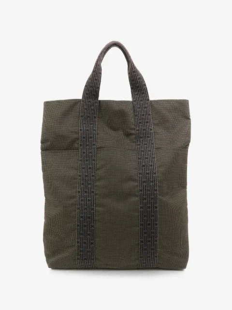 Hermès Pre-Owned Herline Cabas logo-print tote bag