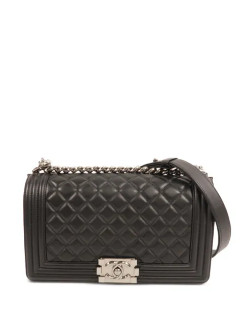 CHANEL Pre-Owned 25 Boy diamond-quilted shoulder bag