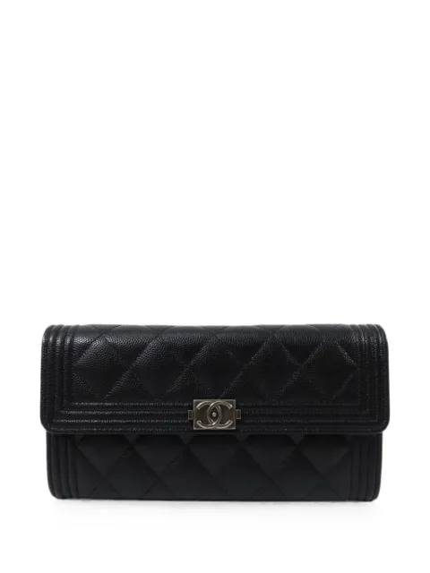 CHANEL Pre-Owned Boy CC turn-lock wallet