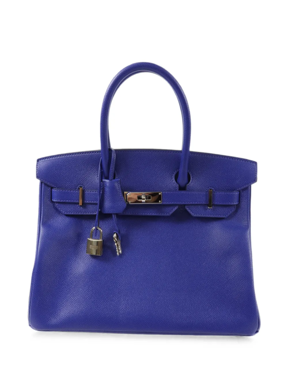 Hermès Pre-Owned 2018 30 Birkin tote bag - Blue