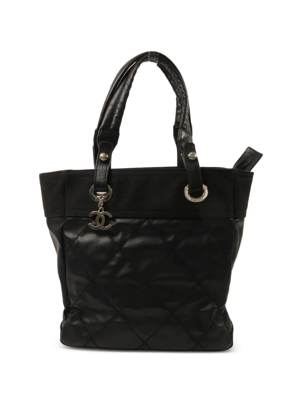 CHANEL Pre-Owned CC quilted tote bag - Nero