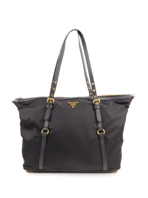 Prada Pre-Owned Tessuto tote bag