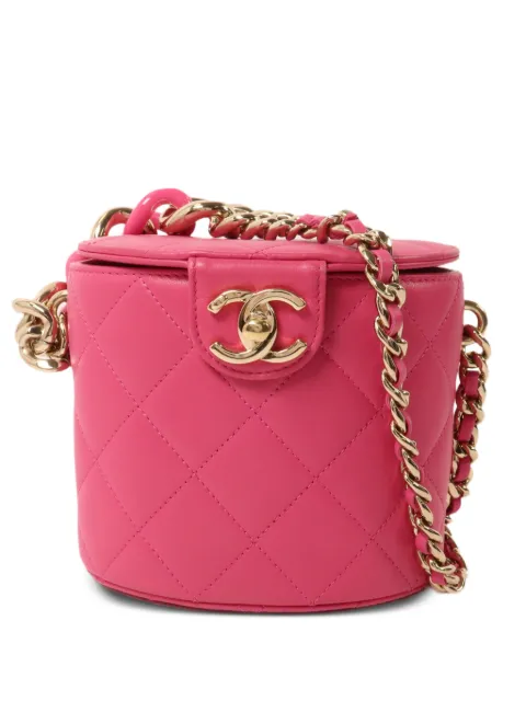 CHANEL Pre-Owned CC turn-lock vanity case shoulder bag