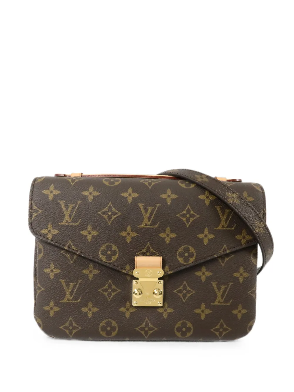 Louis Vuitton Pre-Owned Monogram Pochette Metis crossbody bag - Braun