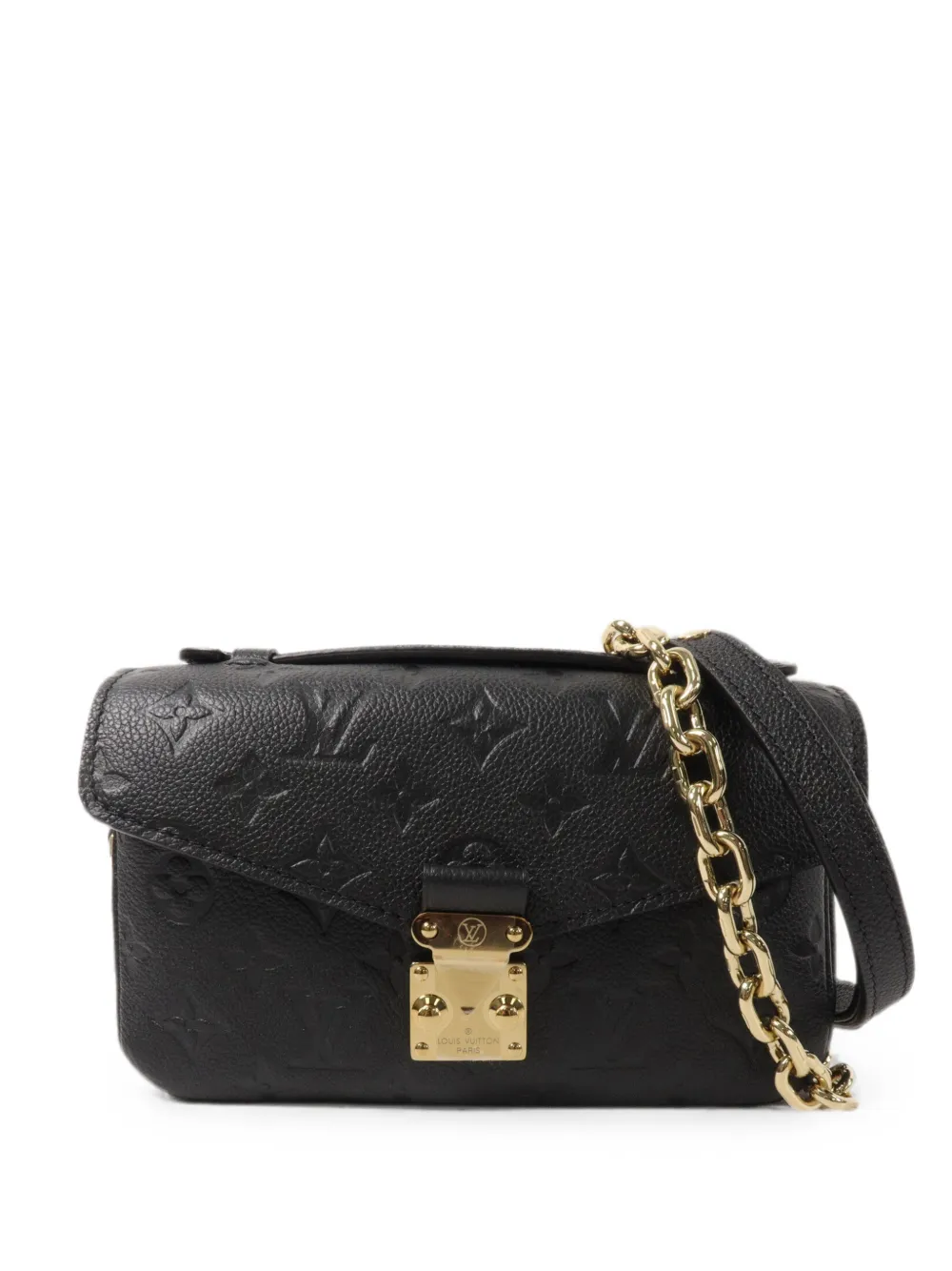 Louis Vuitton Pre-Owned Pochette Métis East West shoulder bag - Black