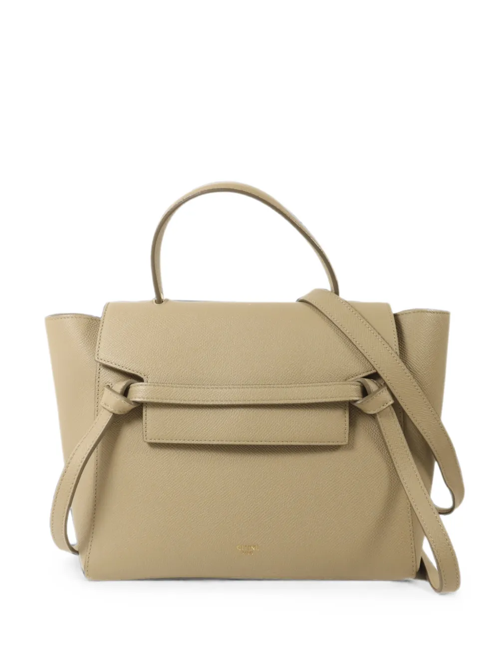 Celine Pre-Owned micro Belt leather tote bag - Neutrals