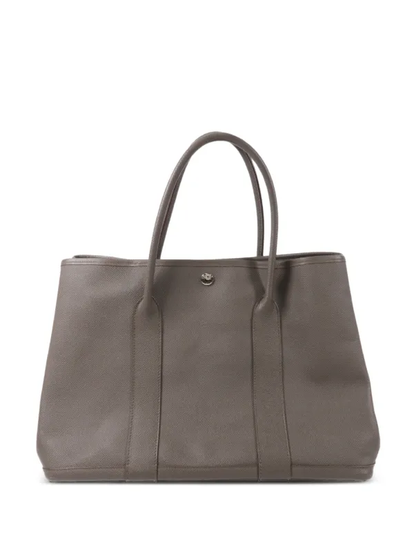 Hermès Pre-owned 2018 PM Garden Party Tote Bag in Brown