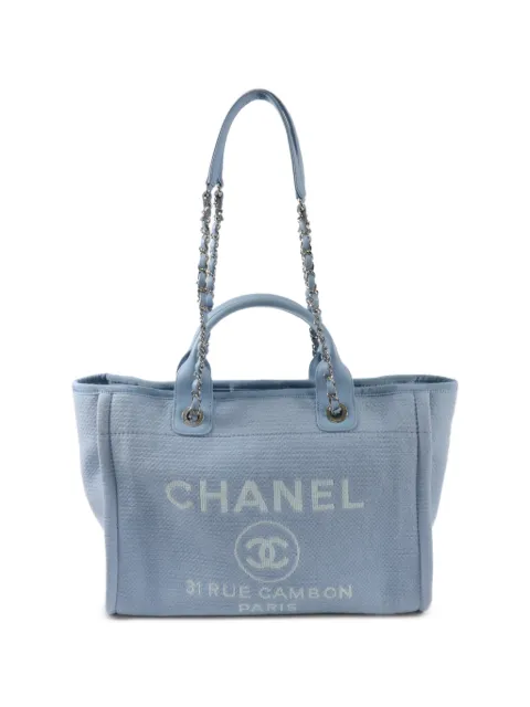 CHANEL Pre-Owned Deauville CC tote bag