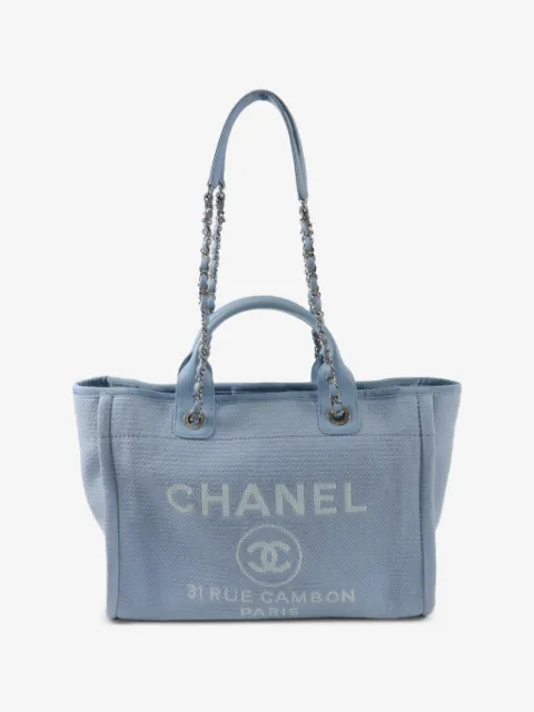 CHANEL Pre-Owned bolso shopper Deauville