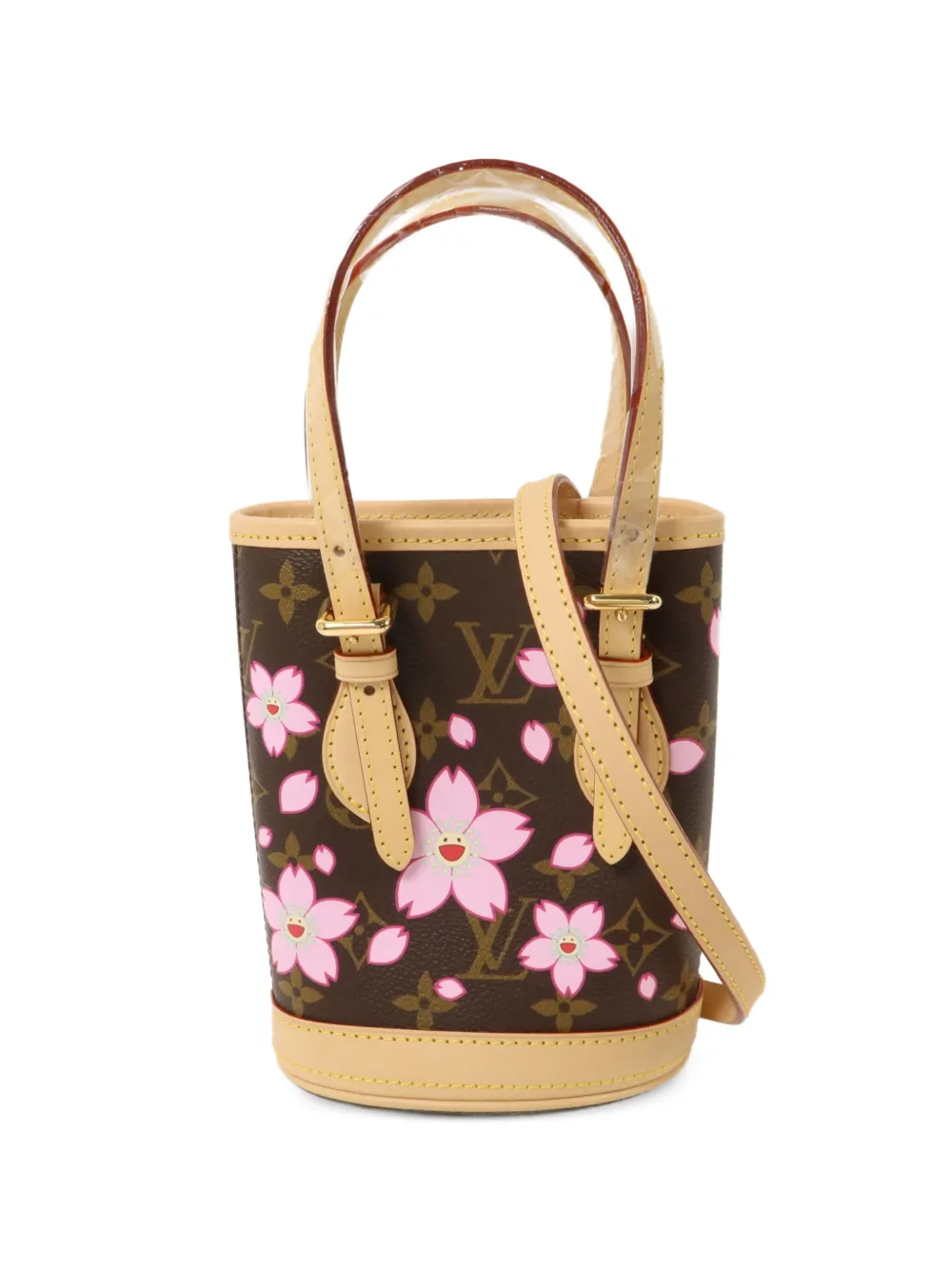 Louis Vuitton Pre-Owned x Takashi Murakami nano Monogram canvas tote bag - Braun
