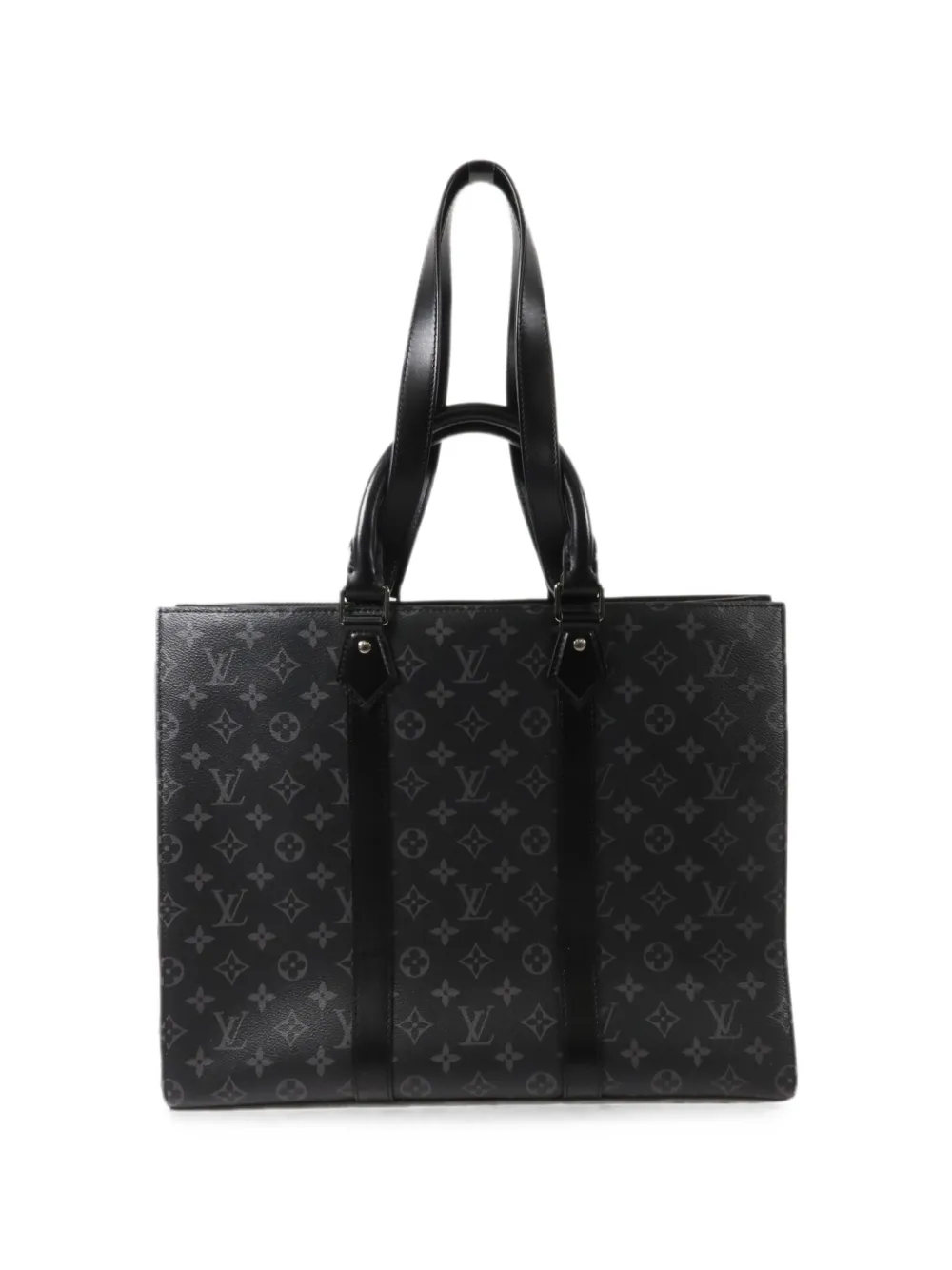 Louis Vuitton Pre-Owned Sac Plat 24H Monogram Eclipse tote bag - Black