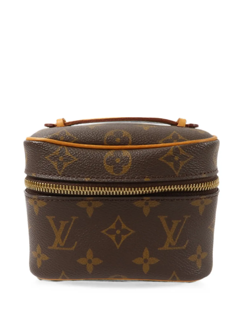 Louis Vuitton Pre-Owned Monogram Nice Nano make-up bag - Brown